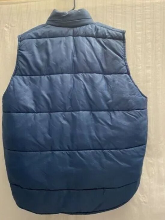 Vintage‎ Horace Small Therma Line Quilted Insulated Vest Blue Large - Picture 3 of 4